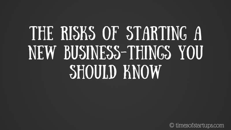 risks of starting a new business